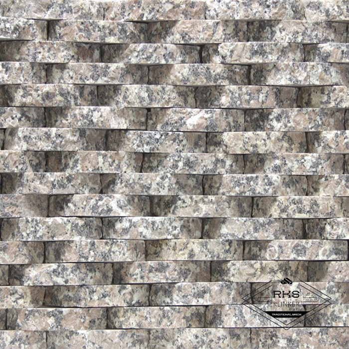 Фасадный камень Плетёнка — Гранит Южно-Султаевский в Саратове